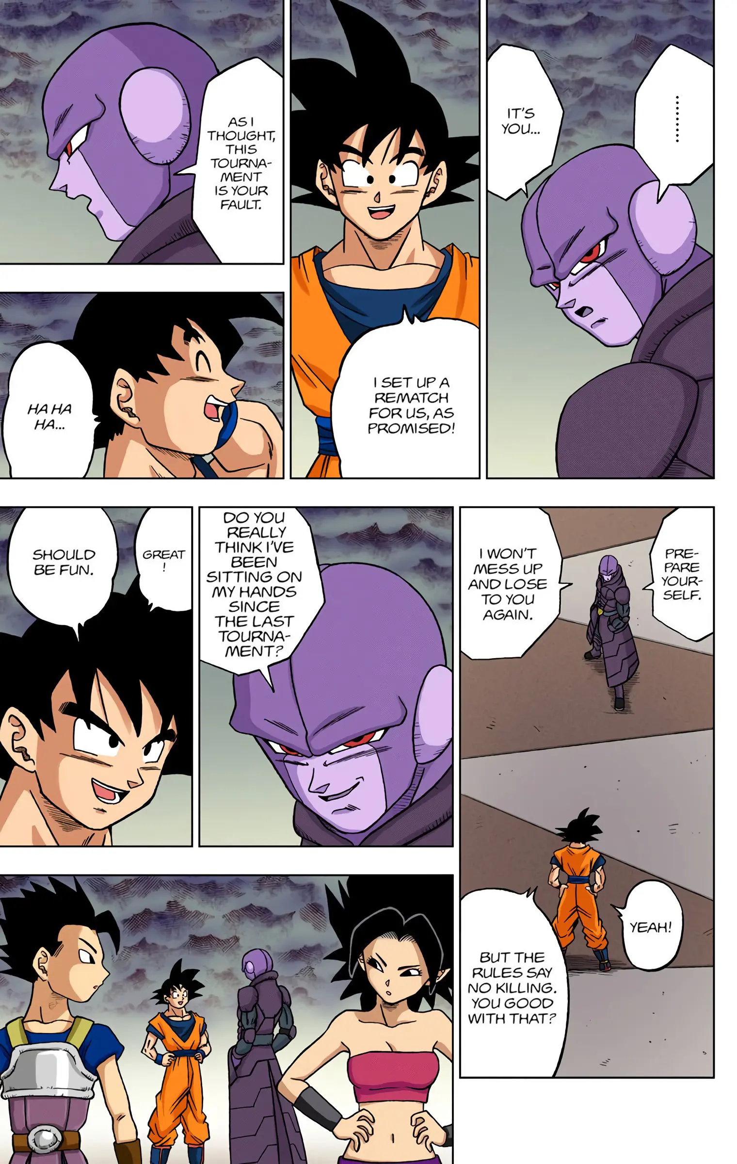 Dragon Ball Super Colored Manga, chapter 33, page 12