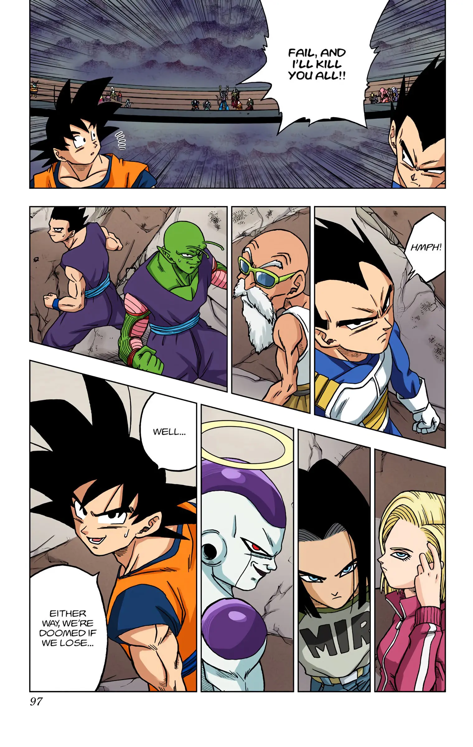 Dragon Ball Super Colored Manga, chapter 34, page 45