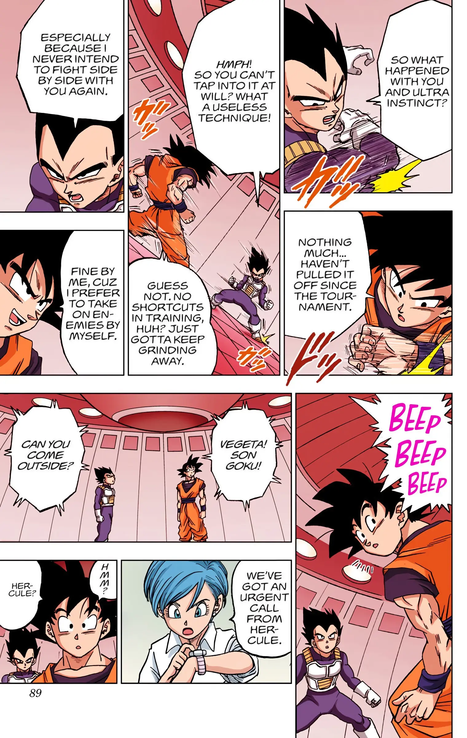 Dragon Ball Super Colored Manga, chapter 42, page 37