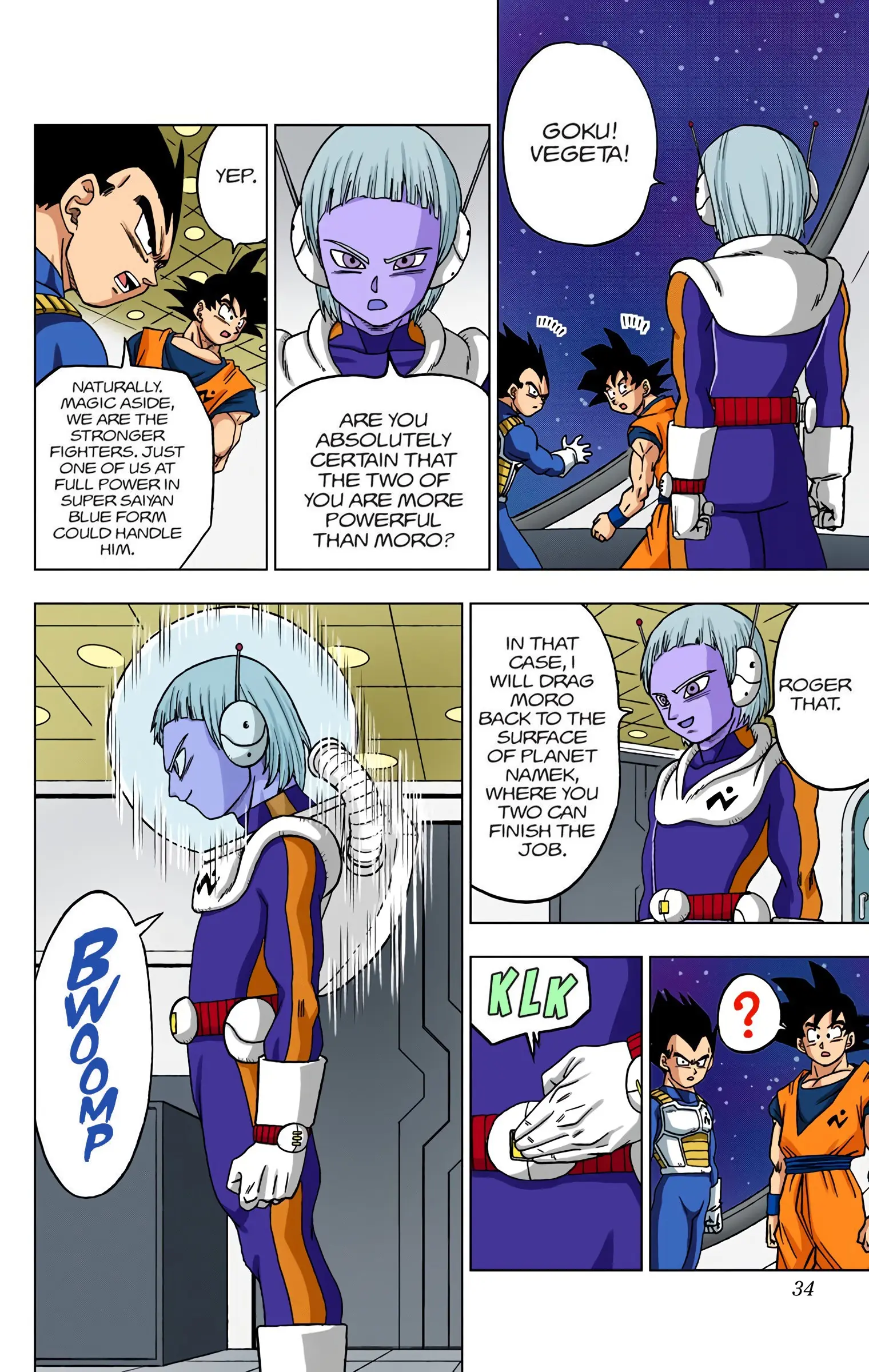 Dragon Ball Super Colored Manga, chapter 49, page 33