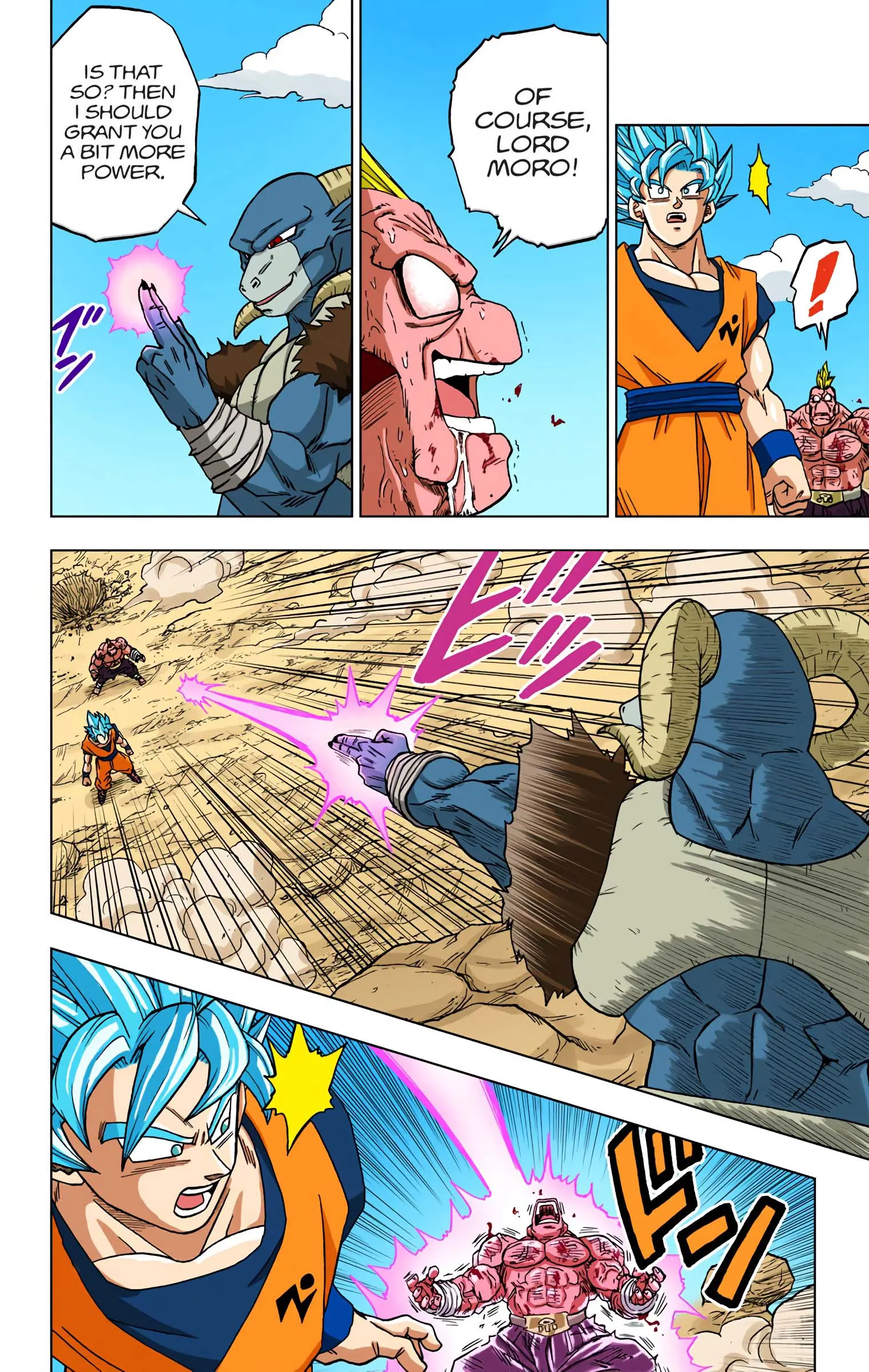 Dragon Ball Super Colored Manga, chapter 58, page 36