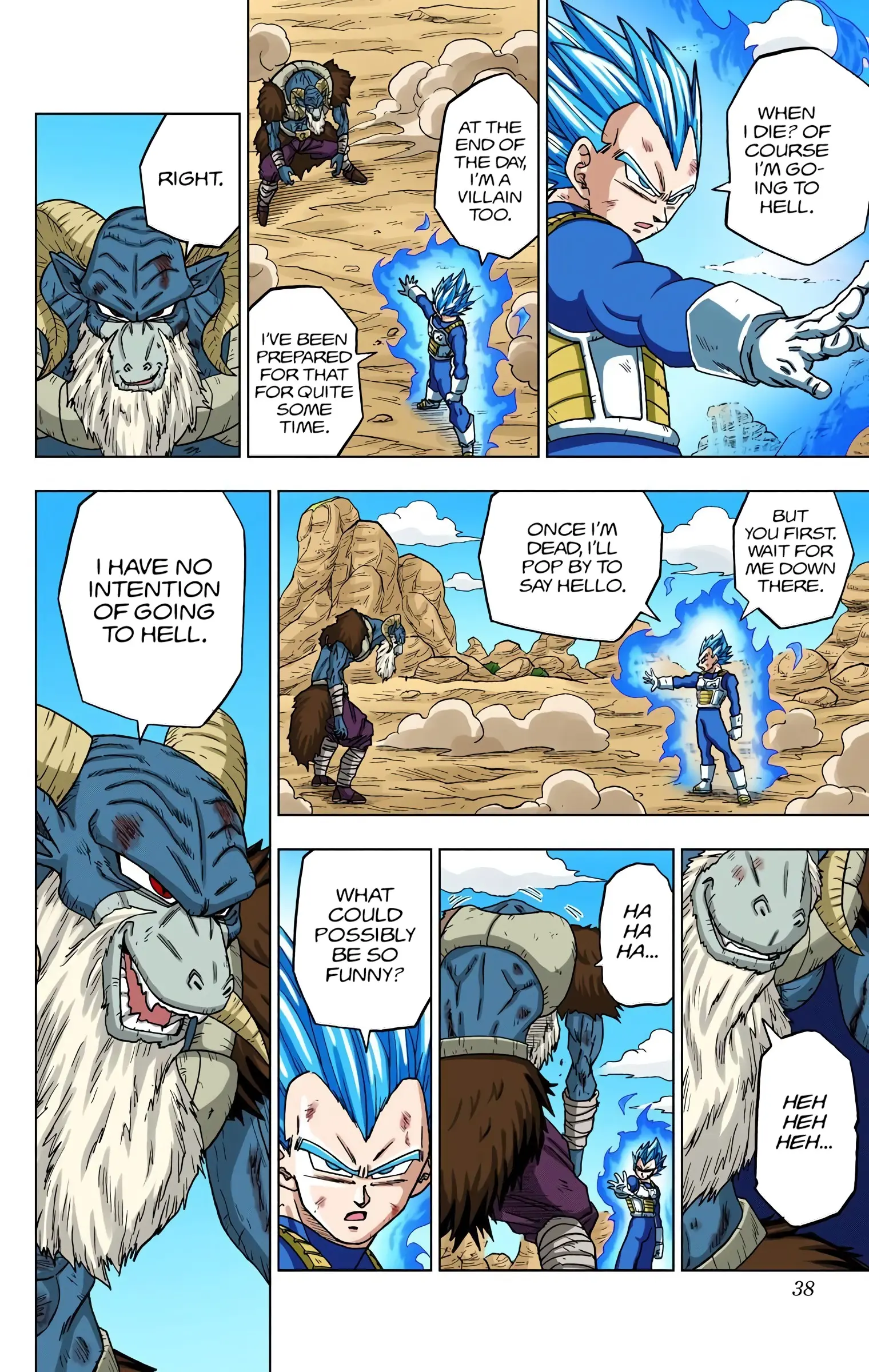 Dragon Ball Super Colored Manga, chapter 61, page 37
