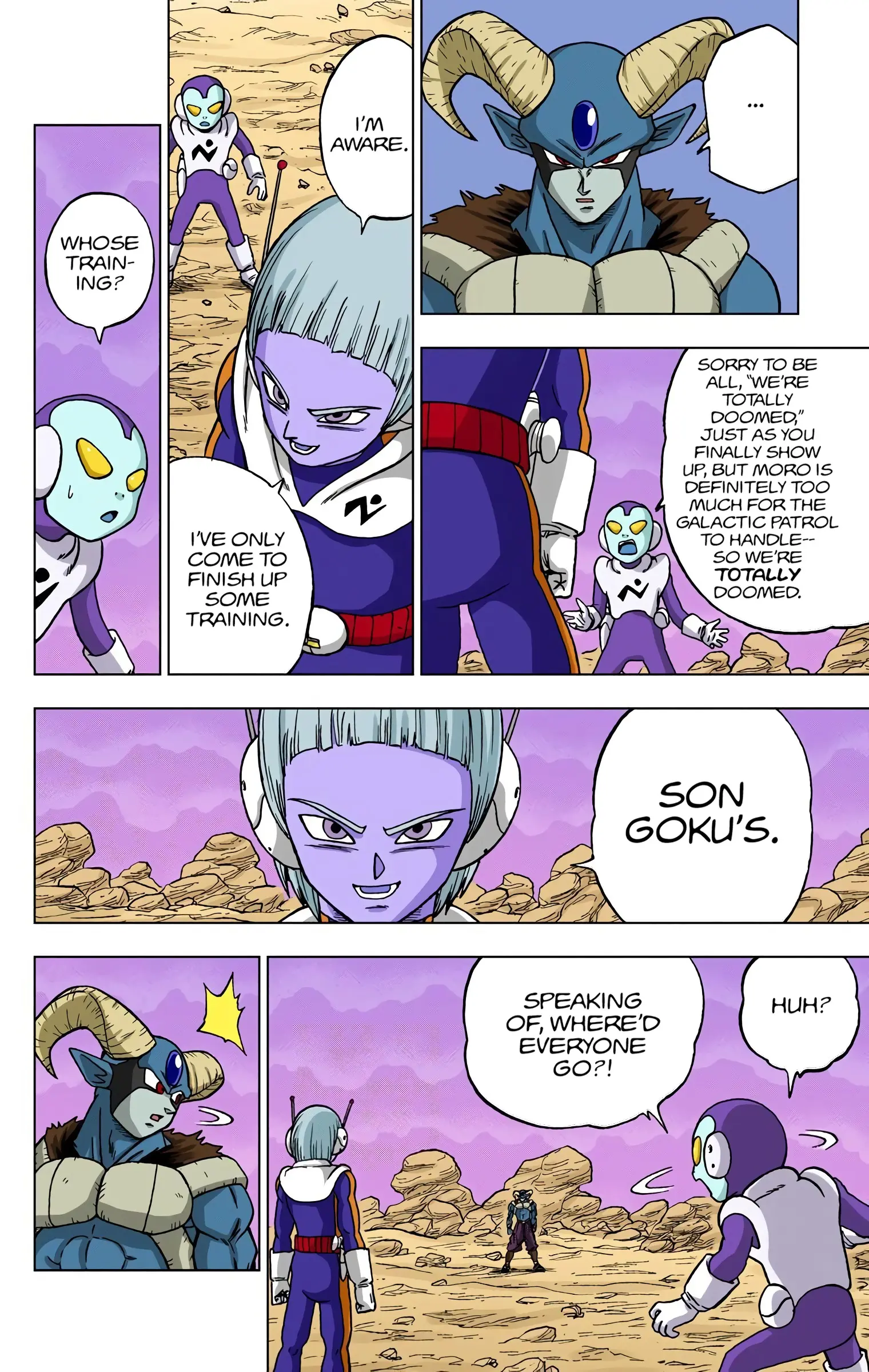 Dragon Ball Super Colored Manga, chapter 63, page 2