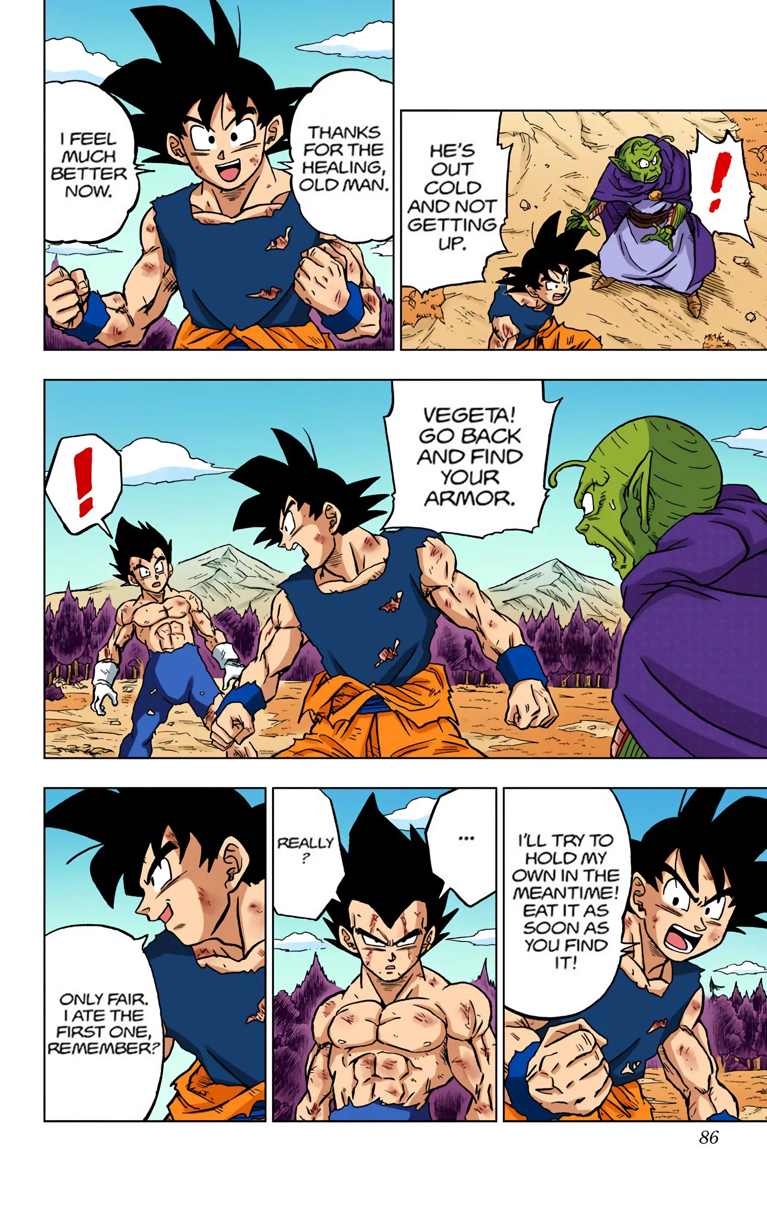 Dragon Ball Super Colored Manga, chapter 78, page 34