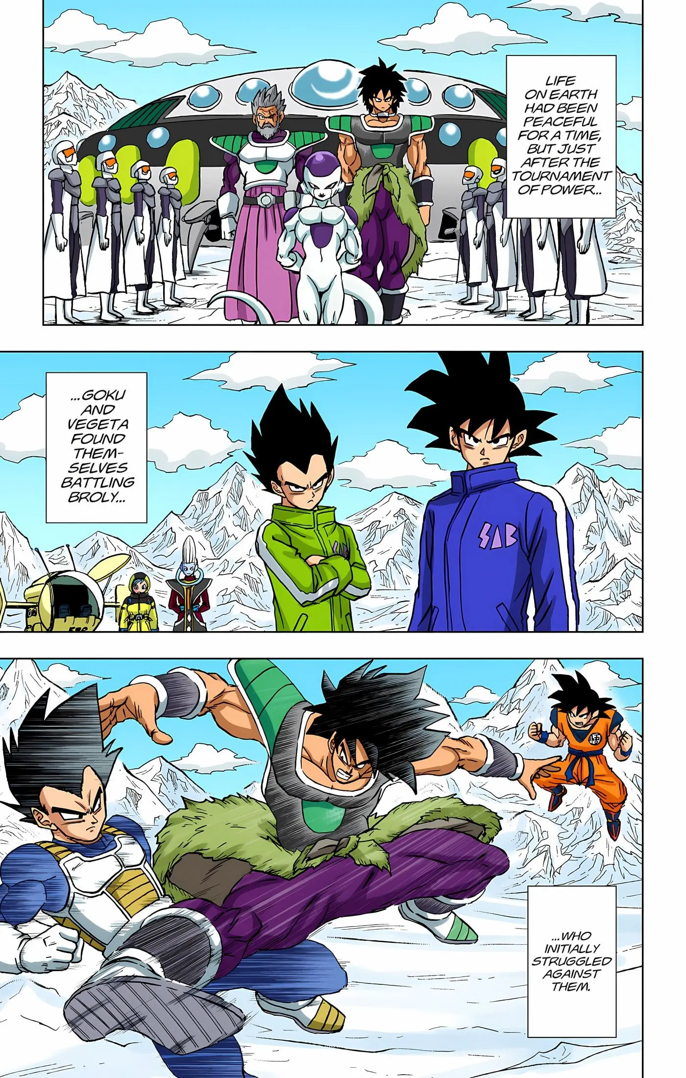 Dragon Ball Super Colored Manga, chapter 93, page 4