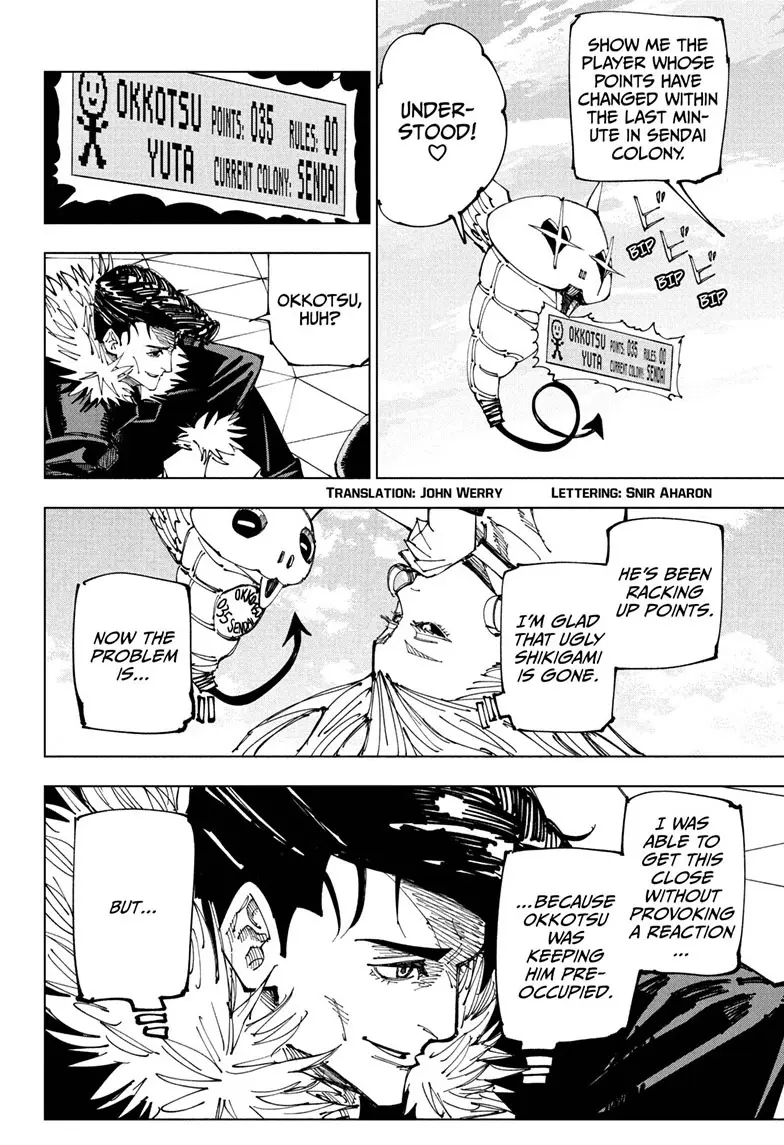 Jujutsu Kaisen (JJK) Manga Online, chapter 174, page 2