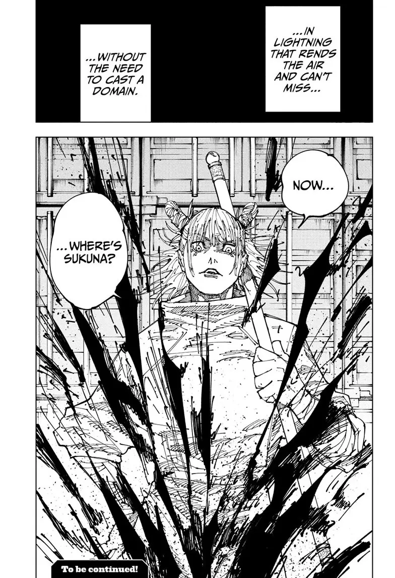 Jujutsu Kaisen (JJK) Manga Online, chapter 184, page 18