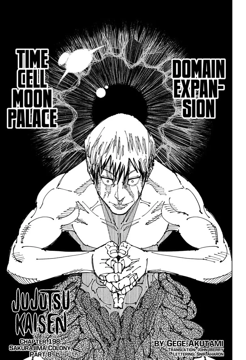 Jujutsu Kaisen (JJK) Manga Online, chapter 198, page 1