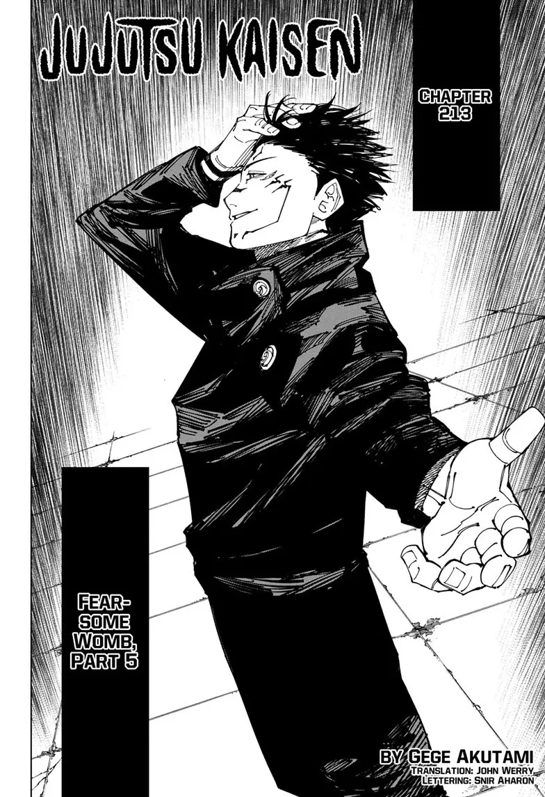 Jujutsu Kaisen (JJK) Manga Online, chapter 213, page 2