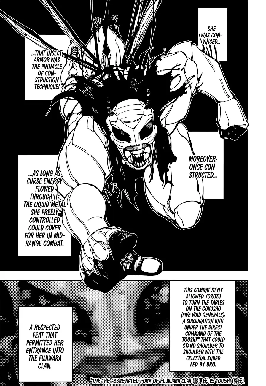 Jujutsu Kaisen (JJK) Manga Online, chapter 218, page 3