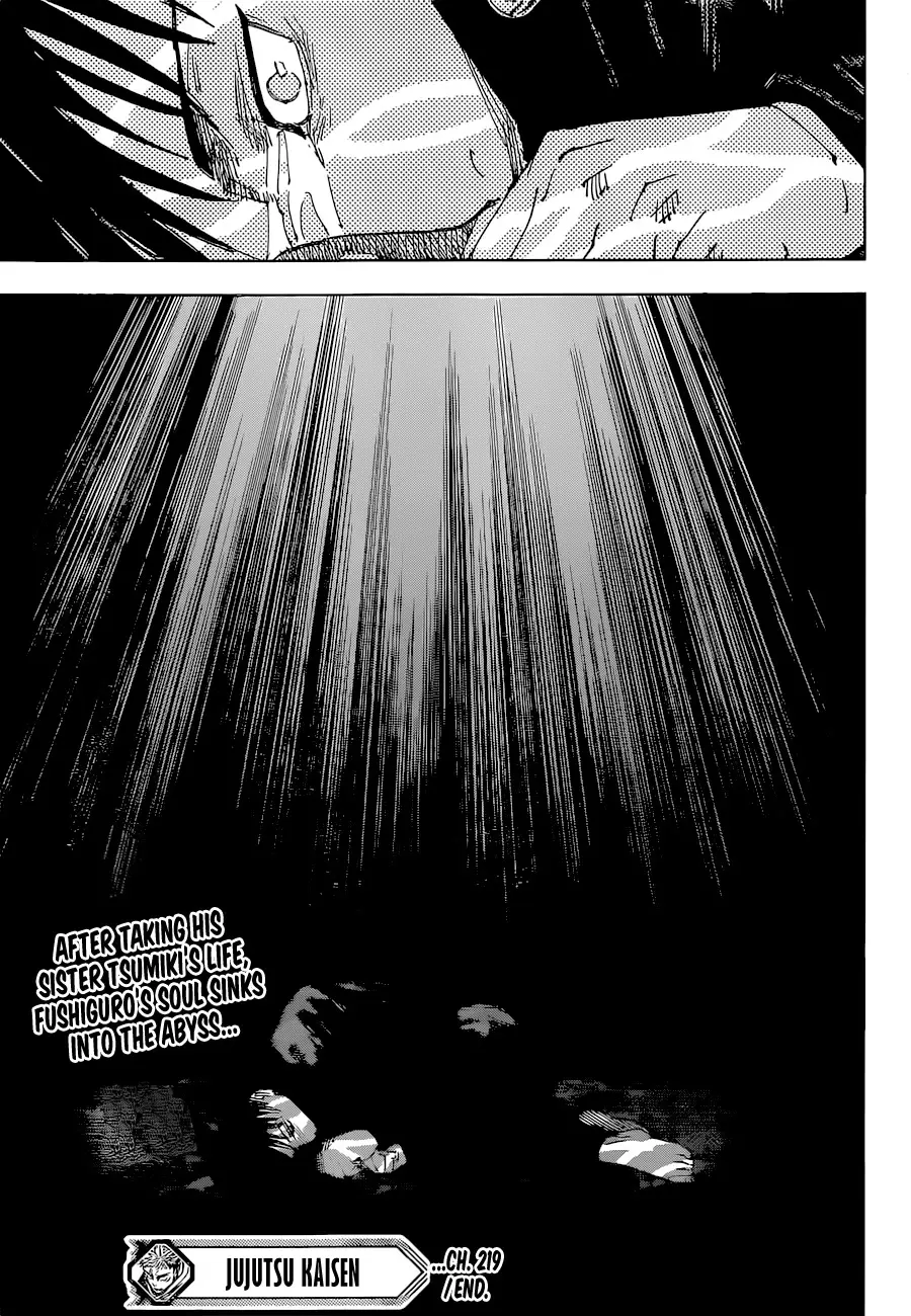 Jujutsu Kaisen (JJK) Manga Online, chapter 219, page 19