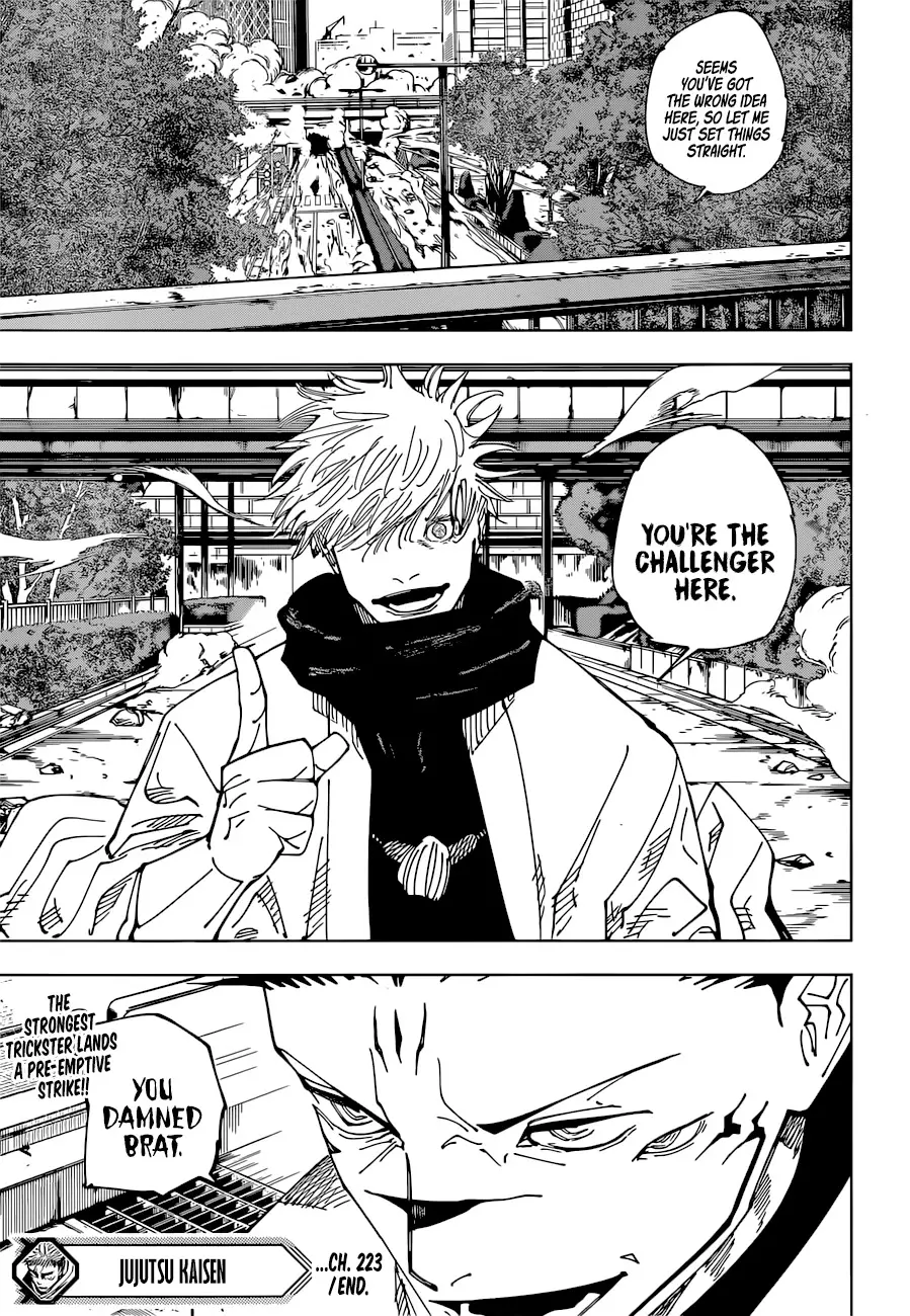 Jujutsu Kaisen (JJK) Manga Online, chapter 223, page 17