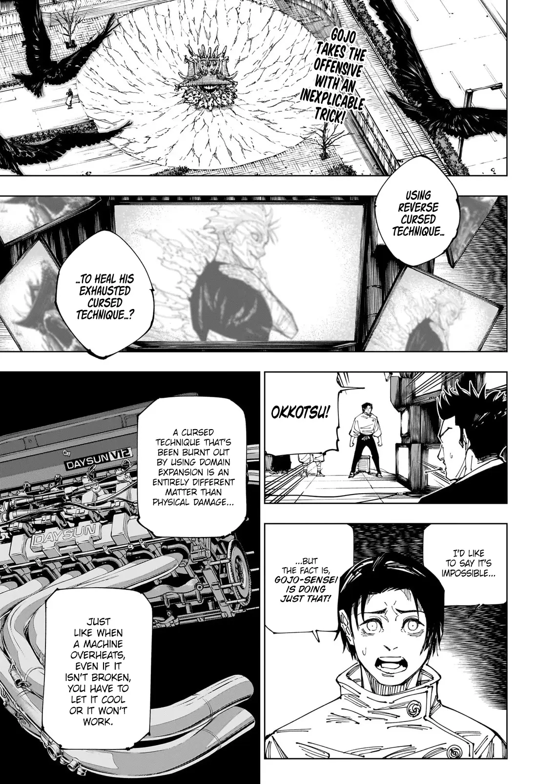 Jujutsu Kaisen (JJK) Manga Online, chapter 227, page 3