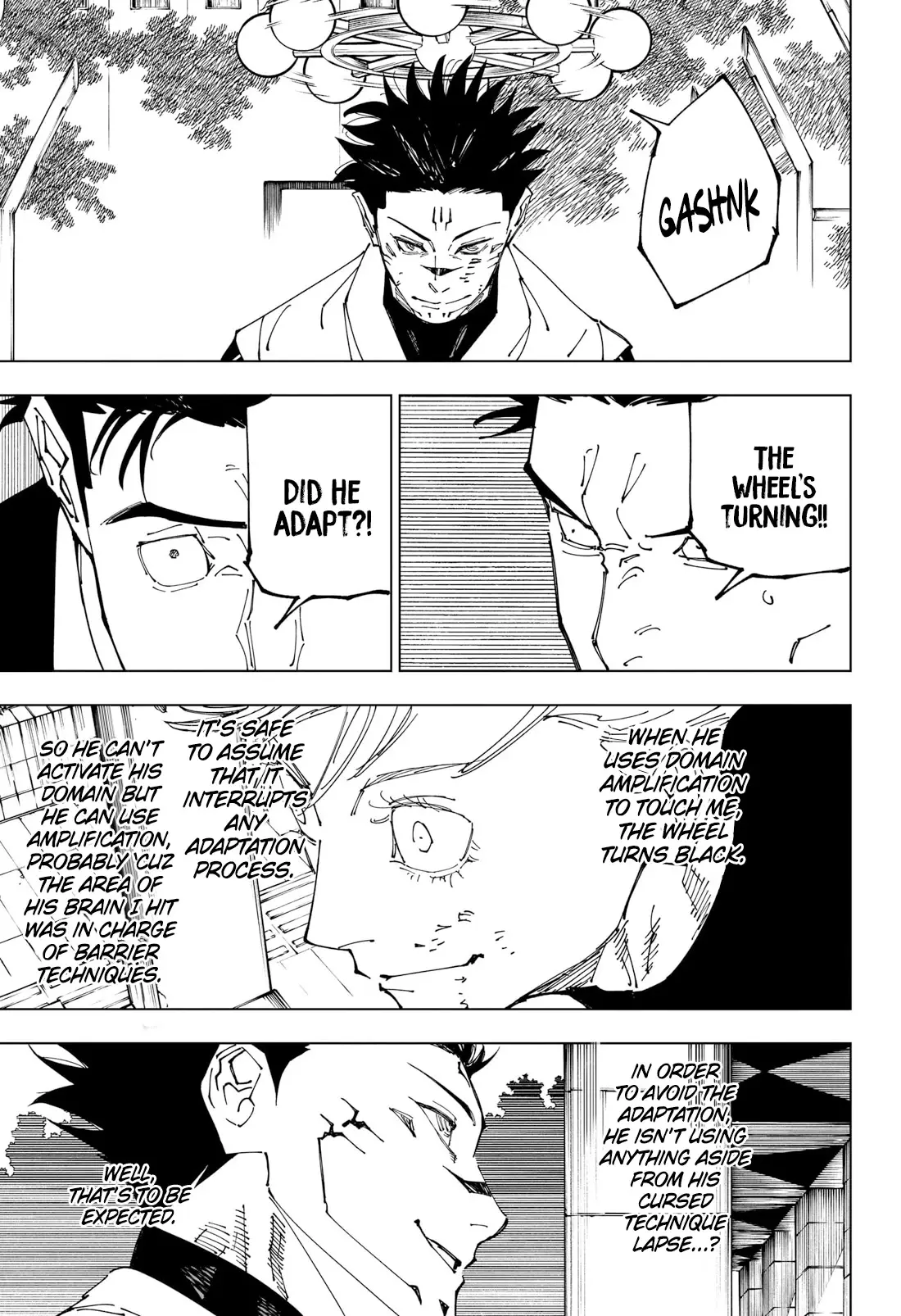 Jujutsu Kaisen (JJK) Manga Online, chapter 231, page 12