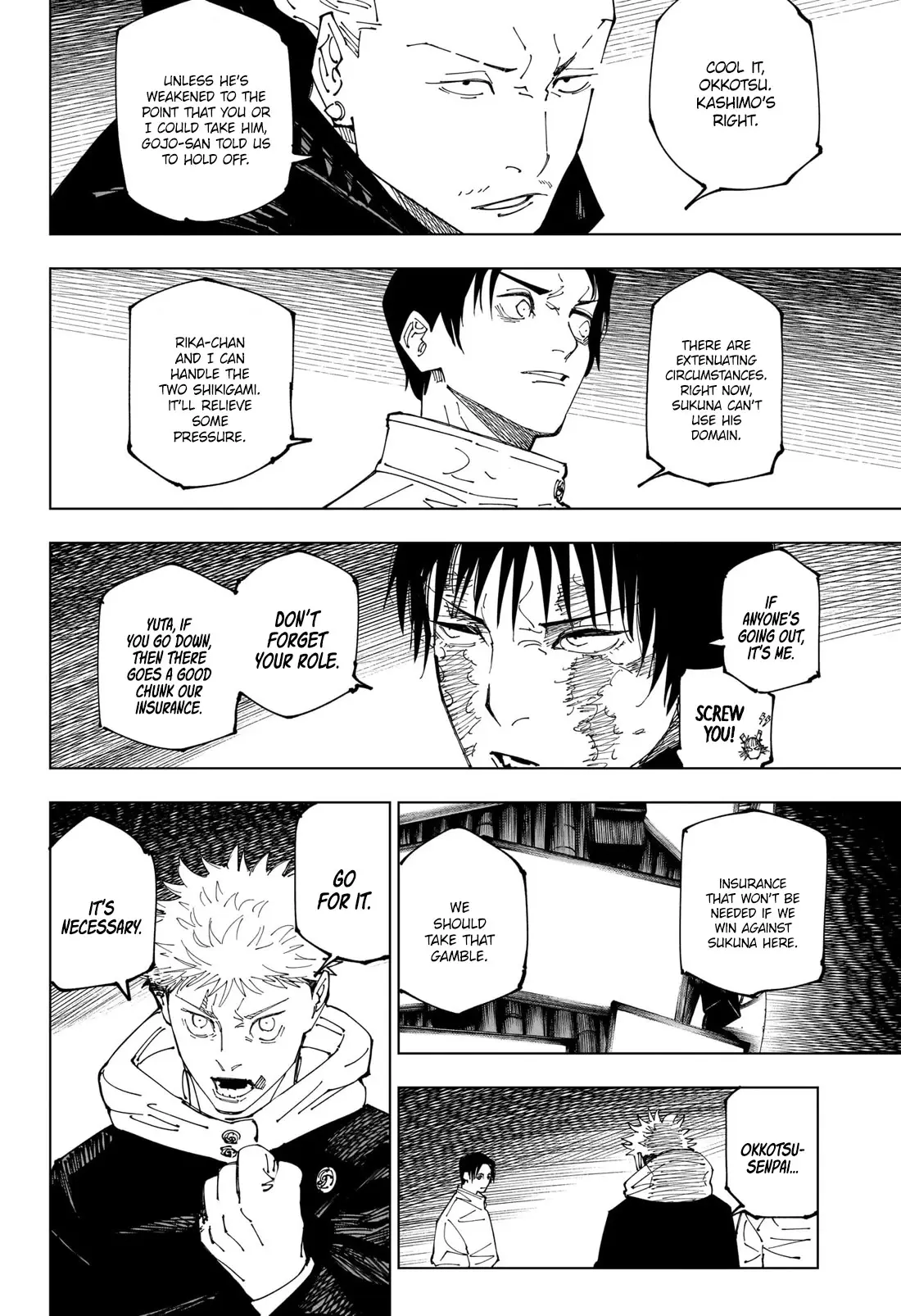 Jujutsu Kaisen (JJK) Manga Online, chapter 234, page 2