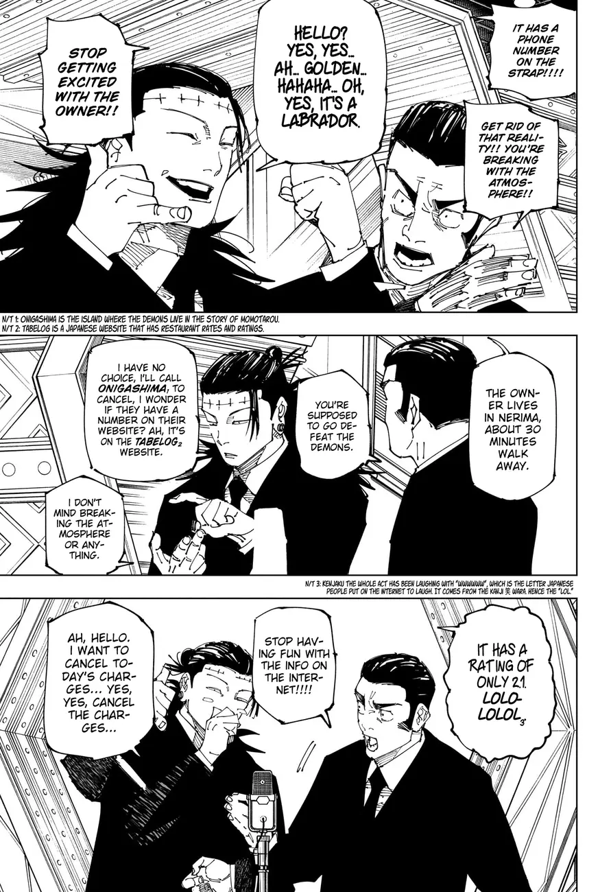 Jujutsu Kaisen (JJK) Manga Online, chapter 243, page 7