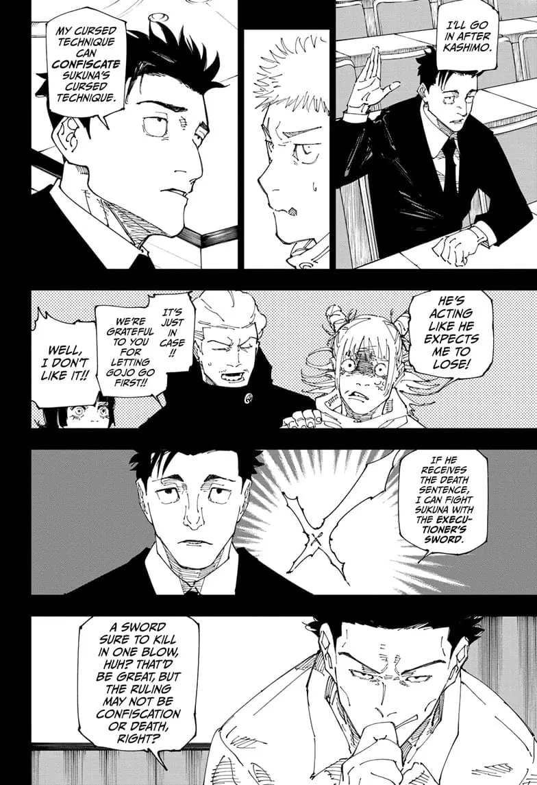 Jujutsu Kaisen (JJK) Manga Online, chapter 244, page 4