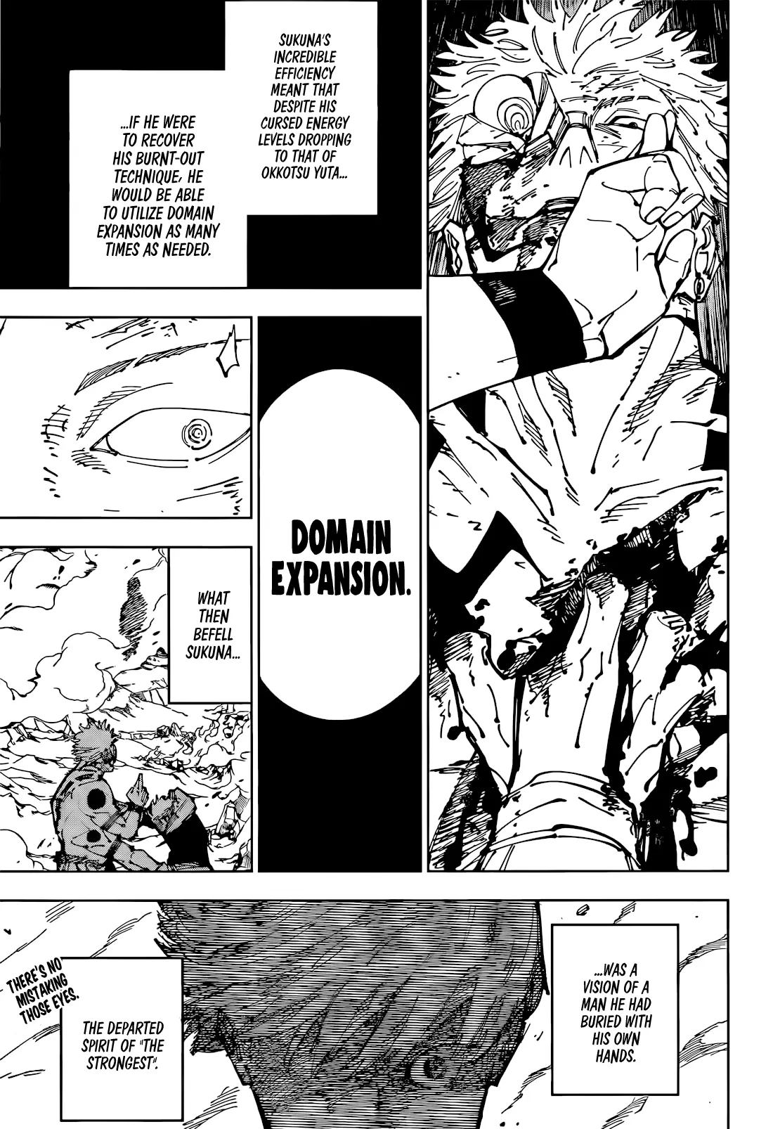 Jujutsu Kaisen (JJK) Manga Online, chapter 260, page 17