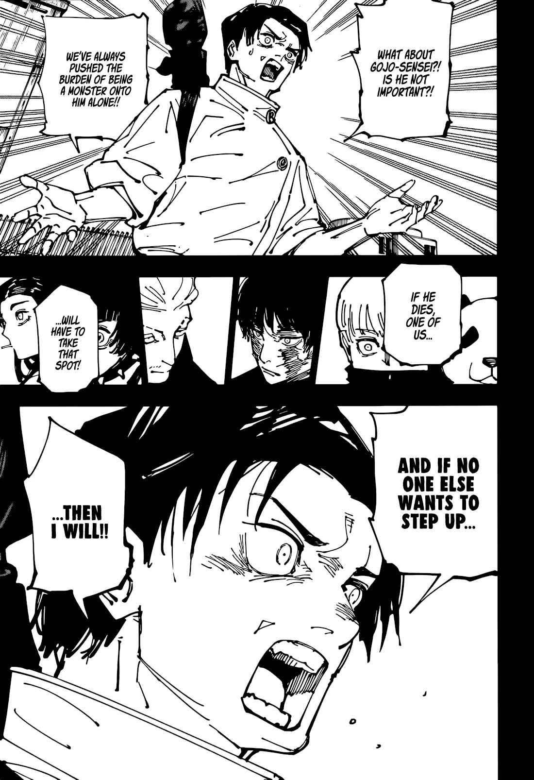 Jujutsu Kaisen (JJK) Manga Online, chapter 261, page 7