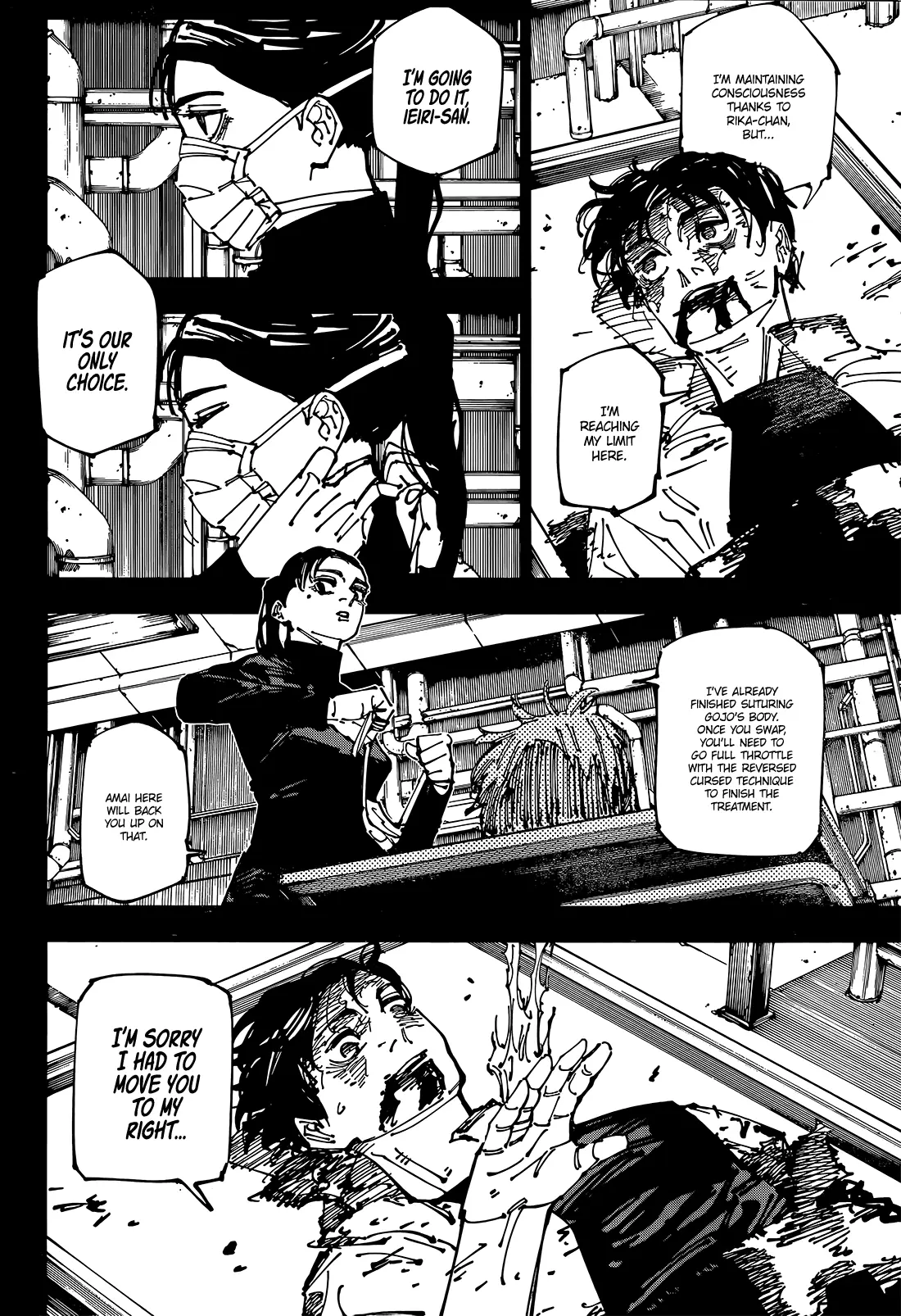 Jujutsu Kaisen (JJK) Manga Online, chapter 261, page 14