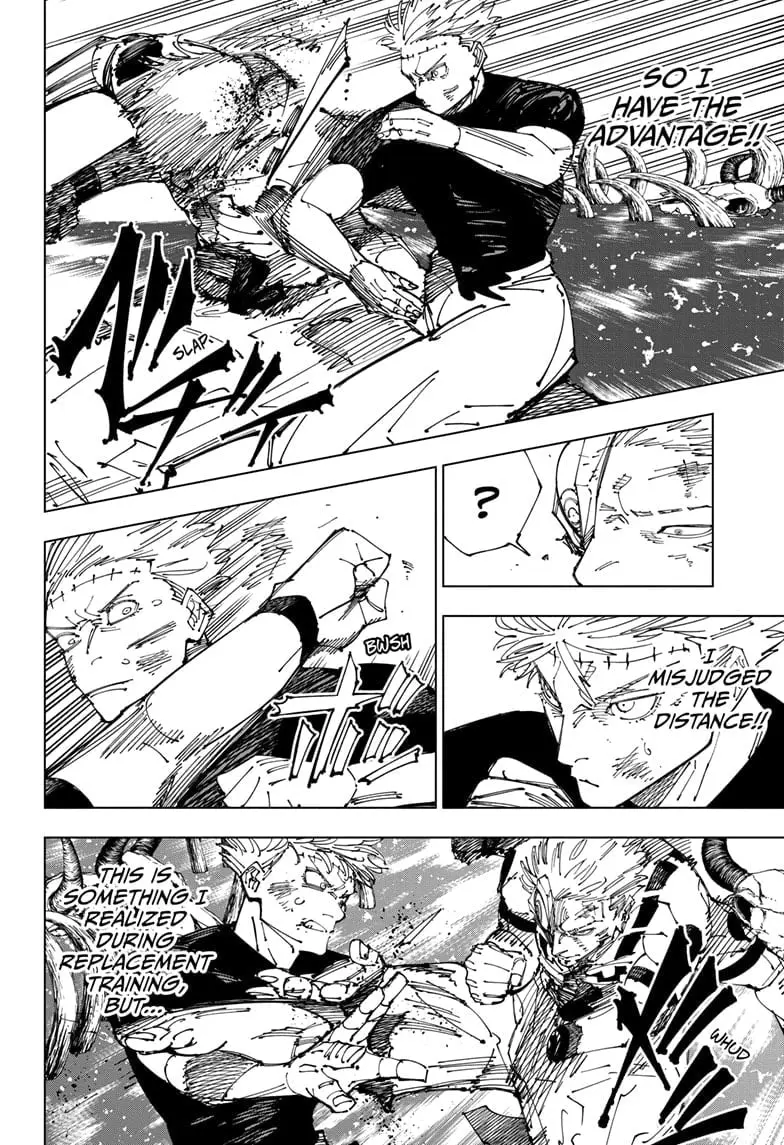 Jujutsu Kaisen (JJK) Manga Online, chapter 262.2, page 4