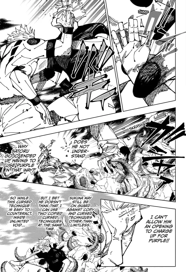 Jujutsu Kaisen (JJK) Manga Online, chapter 262.2, page 9