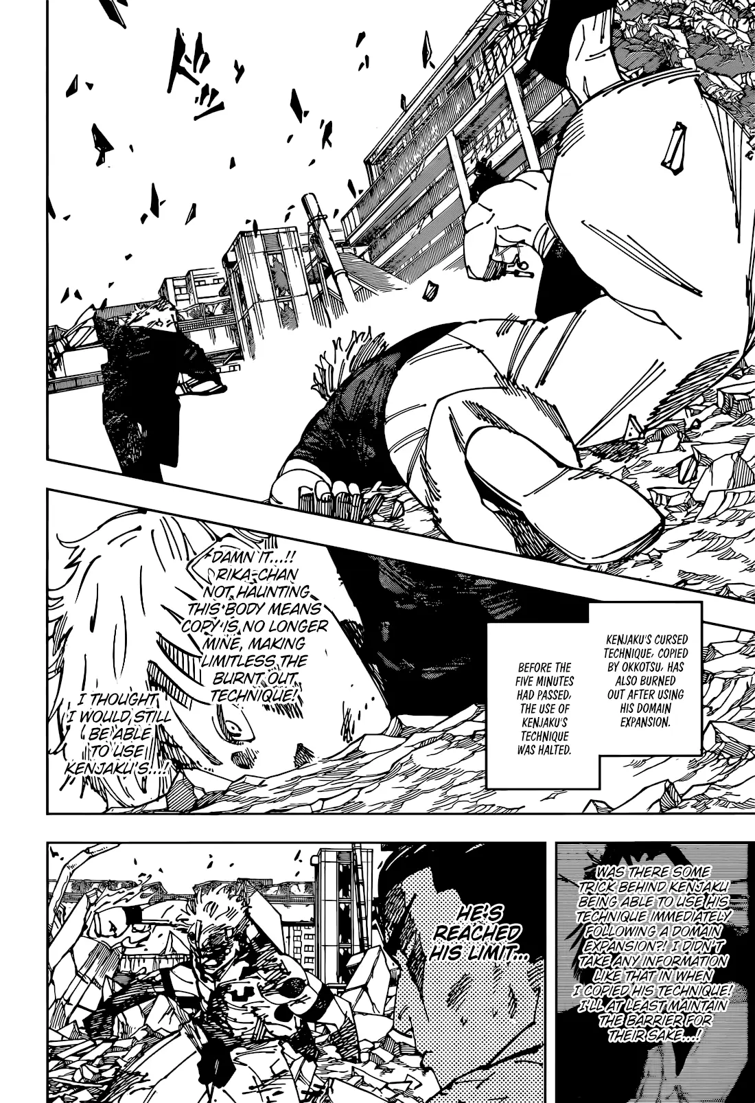 Jujutsu Kaisen (JJK) Manga Online, chapter 263, page 4
