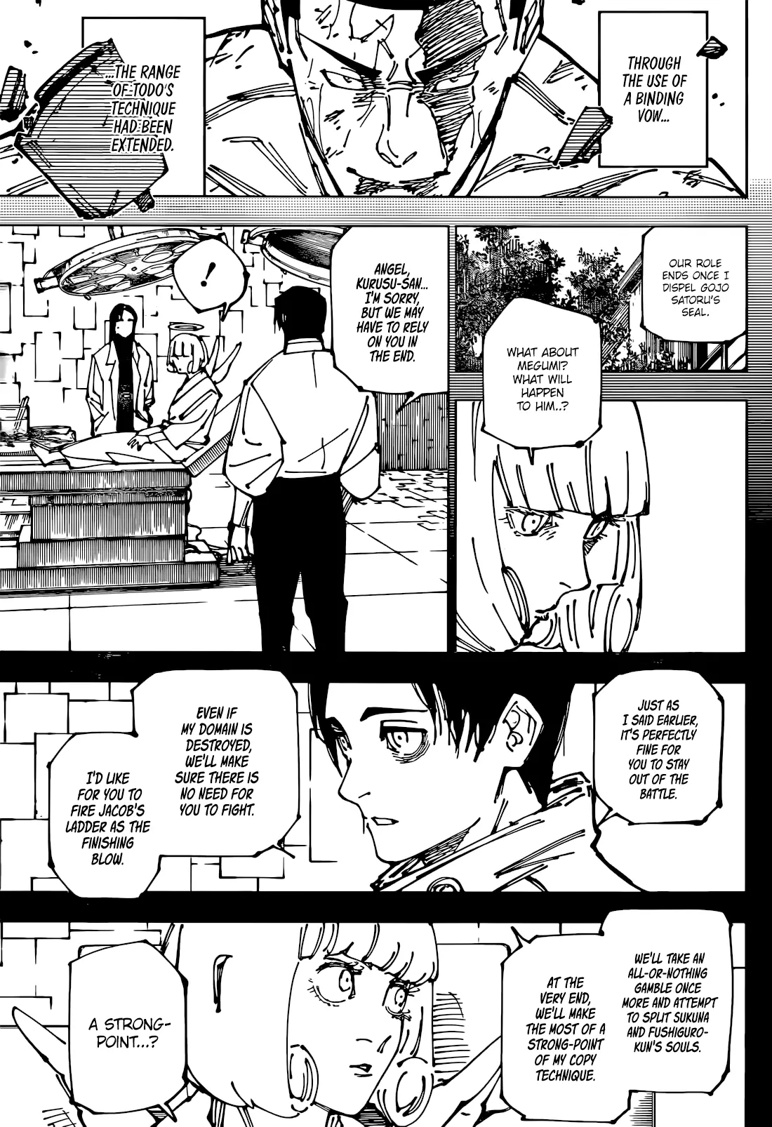 Jujutsu Kaisen (JJK) Manga Online, chapter 263, page 15