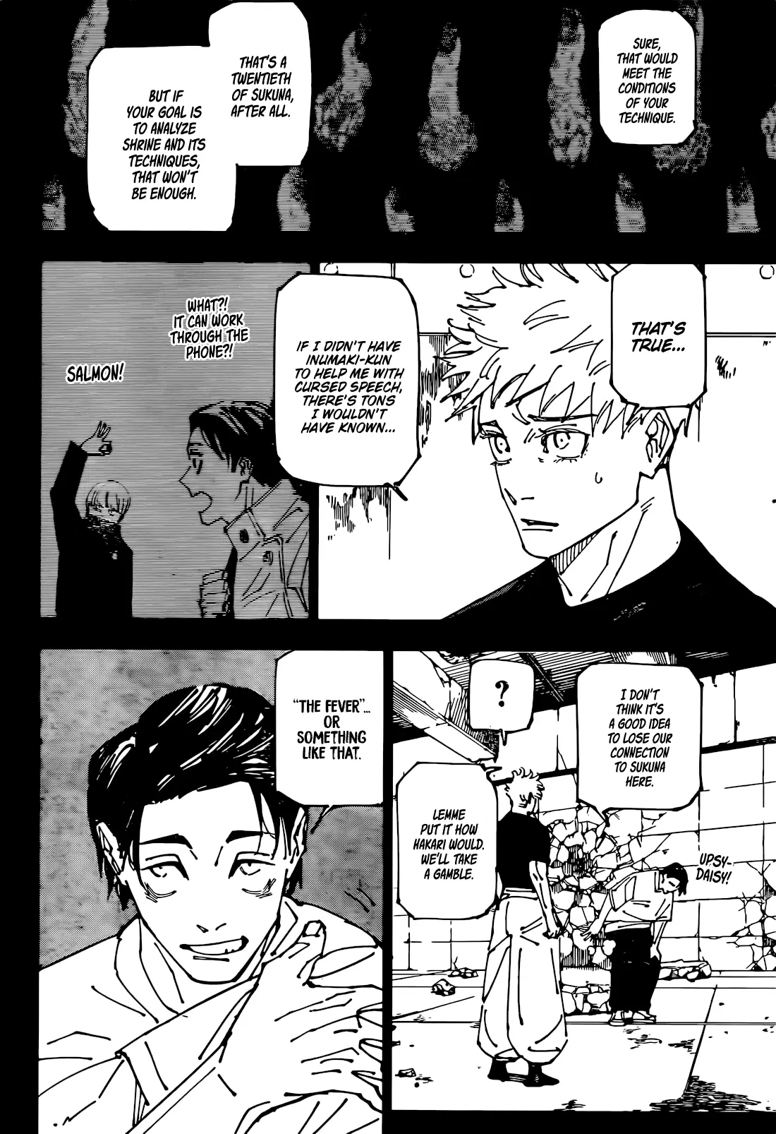 Jujutsu Kaisen (JJK) Manga Online, chapter 267, page 4