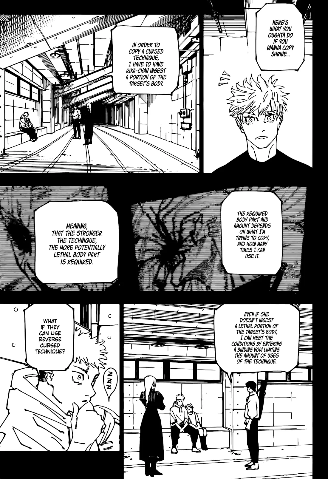 Jujutsu Kaisen (JJK) Manga Online, chapter 267, page 5