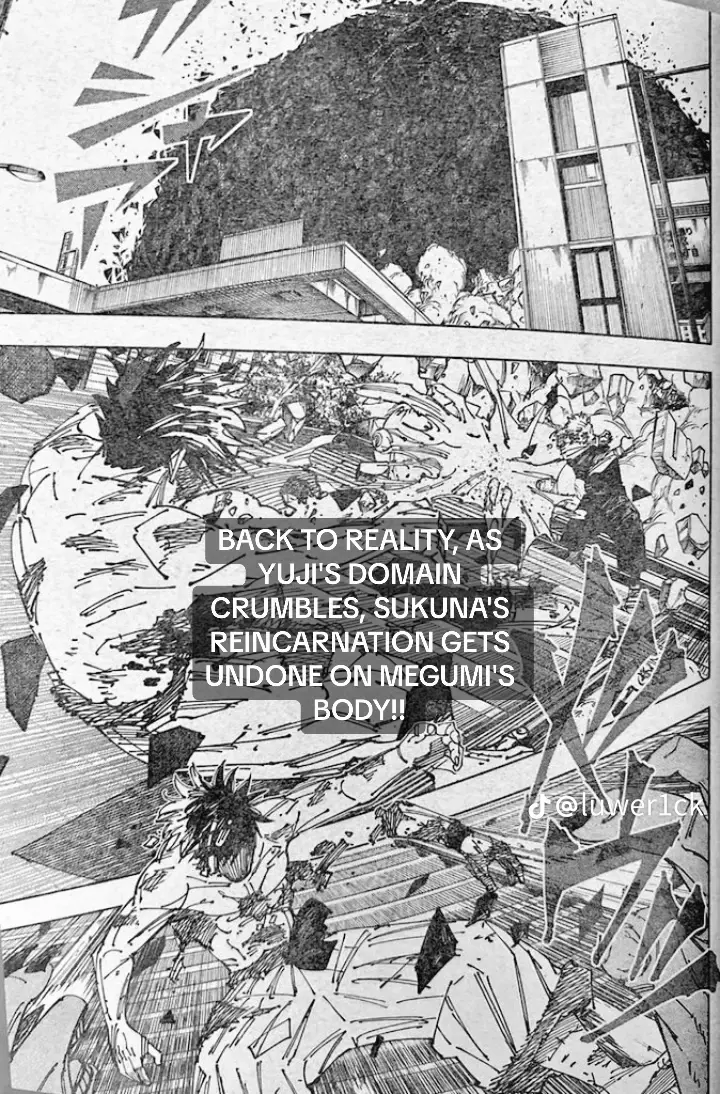 Jujutsu Kaisen (JJK) Manga Online, chapter 268 RAW, page 3