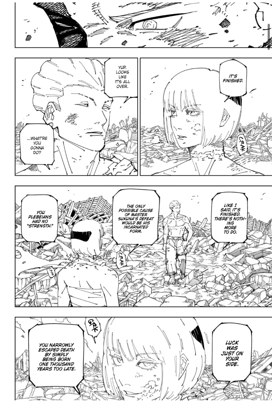 Jujutsu Kaisen (JJK) Manga Online, chapter 268, page 8