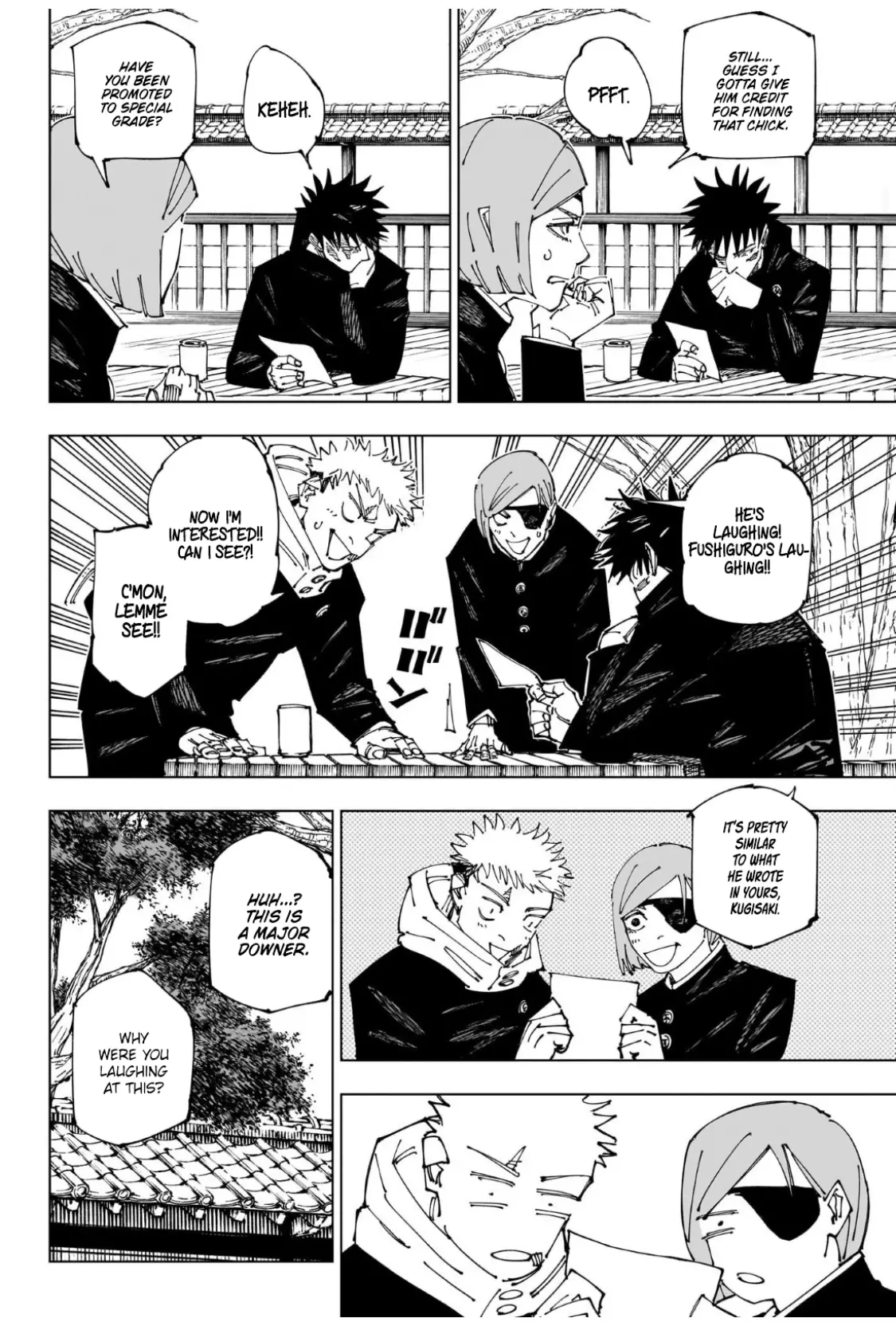 Jujutsu Kaisen (JJK) Manga Online, chapter 268, page 14