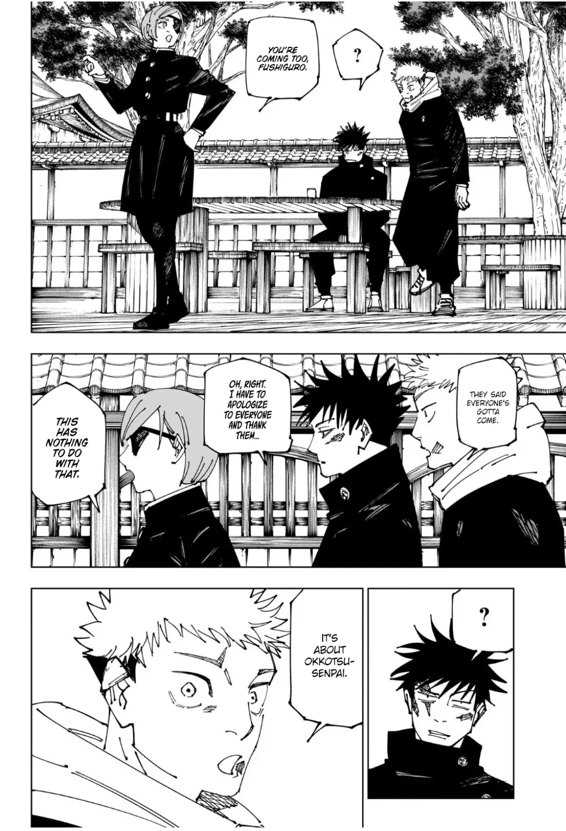 Jujutsu Kaisen (JJK) Manga Online, chapter 268, page 16