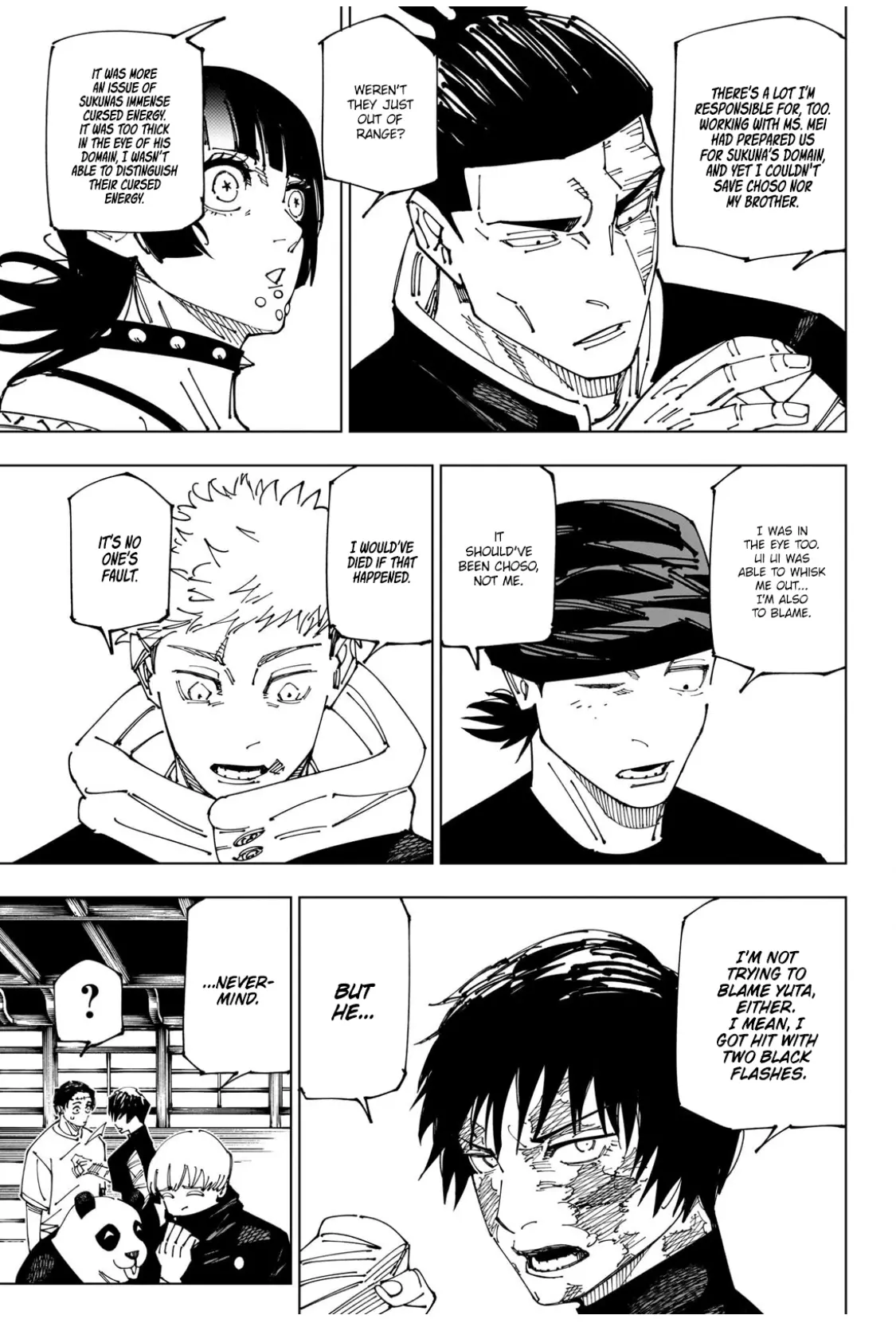 Jujutsu Kaisen (JJK) Manga Online, chapter 269, page 9