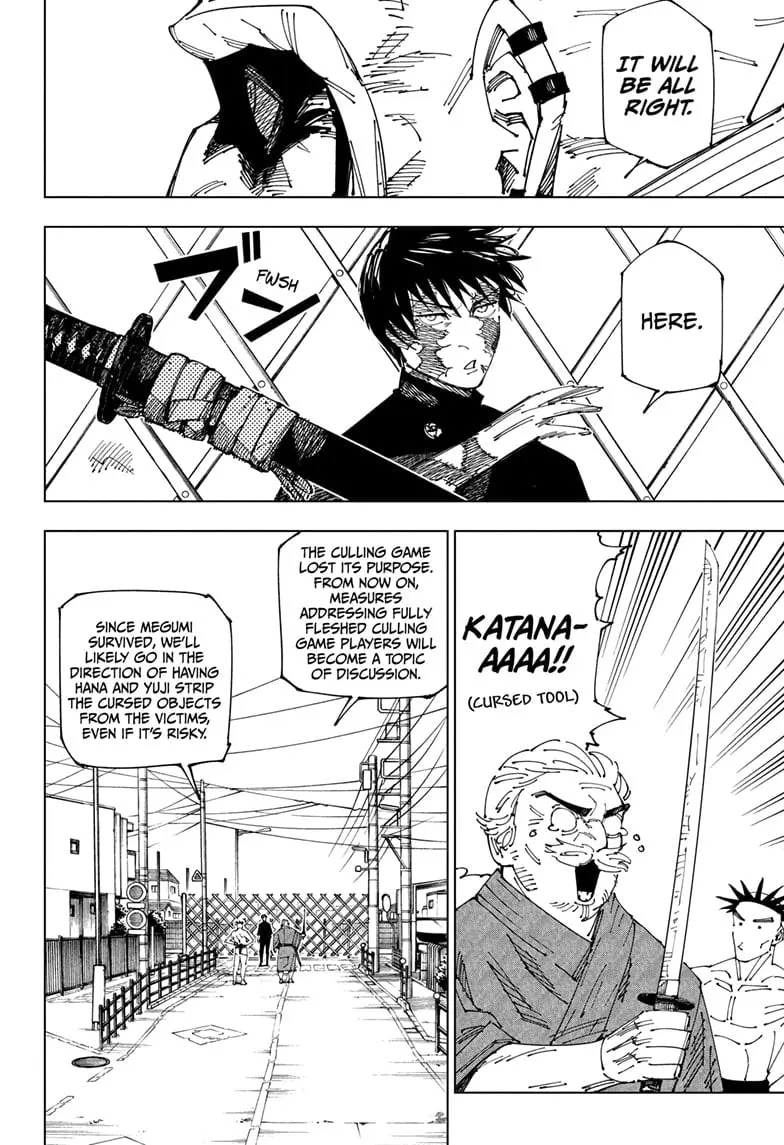 Jujutsu Kaisen (JJK) Manga Online, chapter 270, page 4