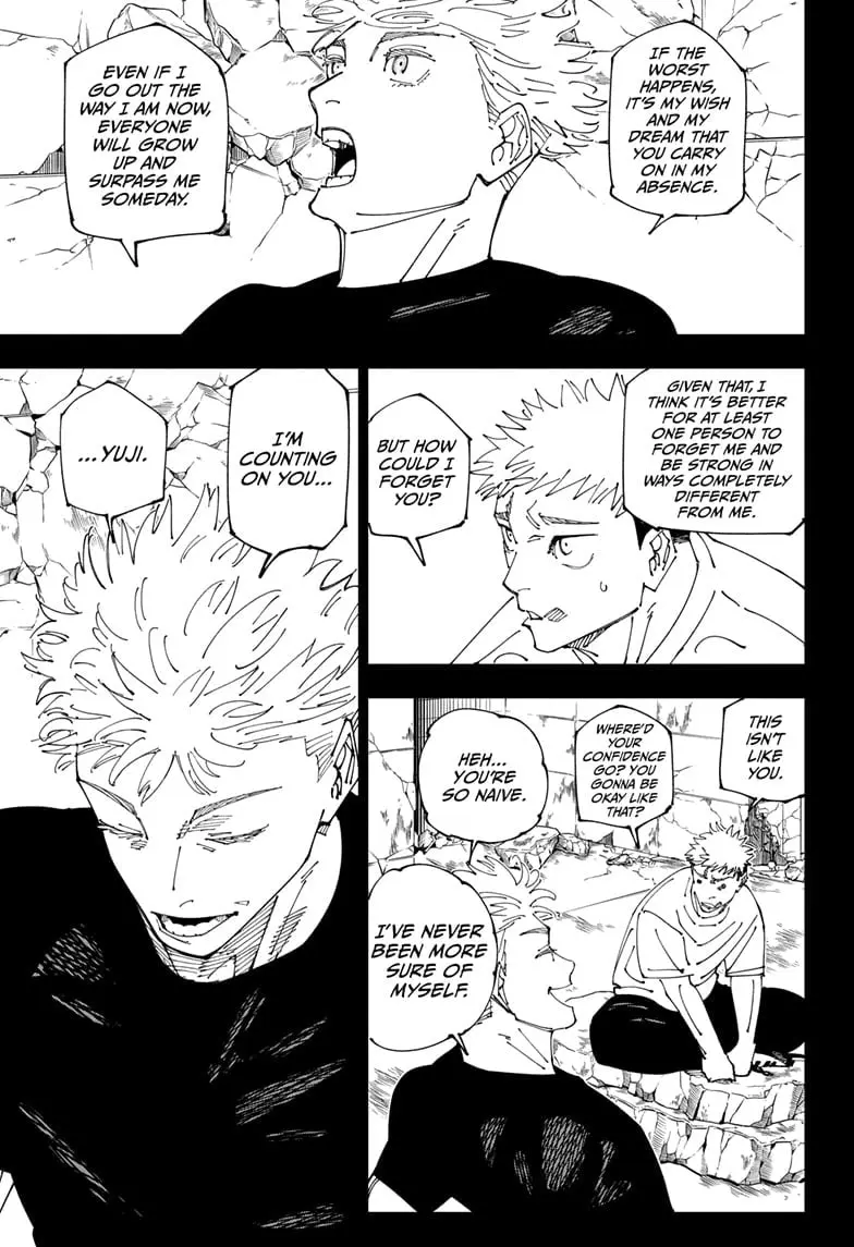 Jujutsu Kaisen (JJK) Manga Online, chapter 271 END, page 16