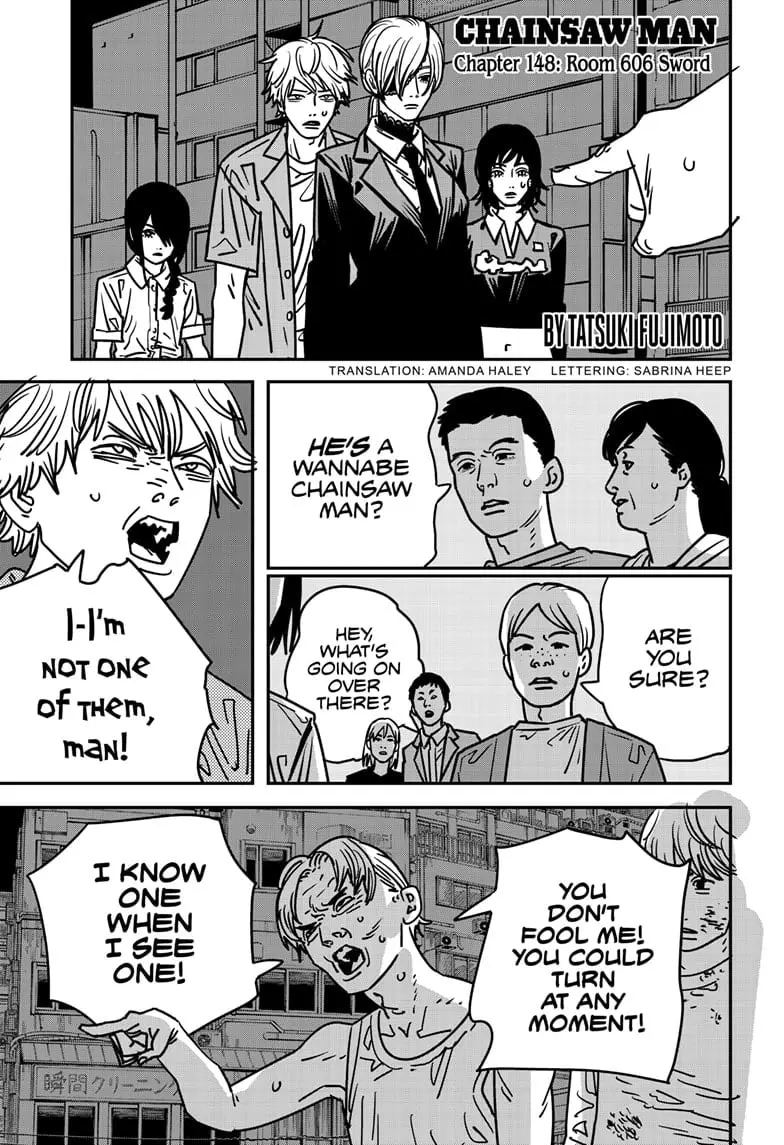 Chainsaw Man Manga, chapter 148, page 1
