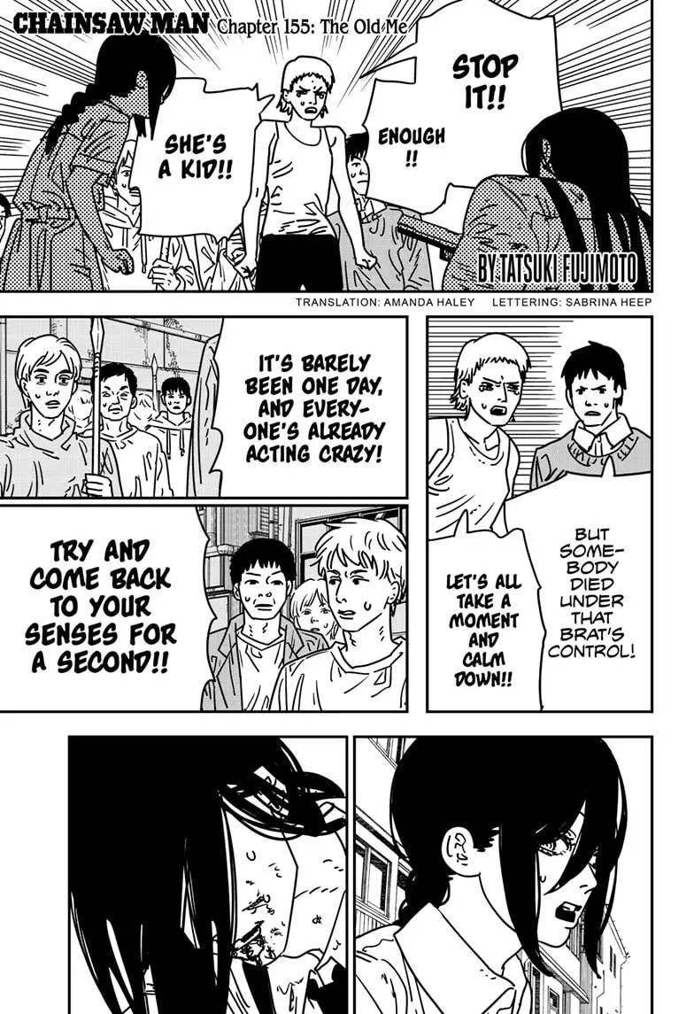 Chainsaw Man Manga, chapter 155, page 1