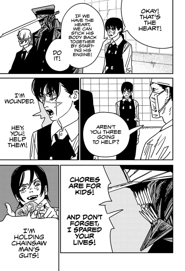 Chainsaw Man Manga, chapter 161, page 7