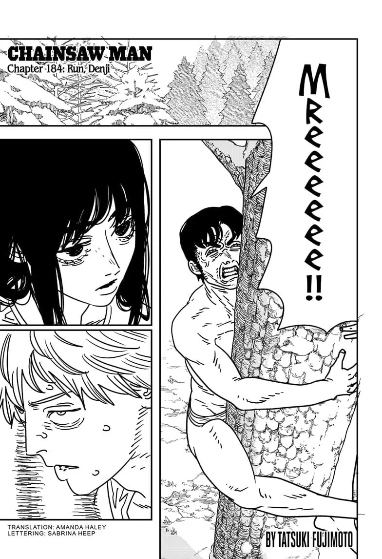 Chainsaw Man Manga, chapter 184, page 1
