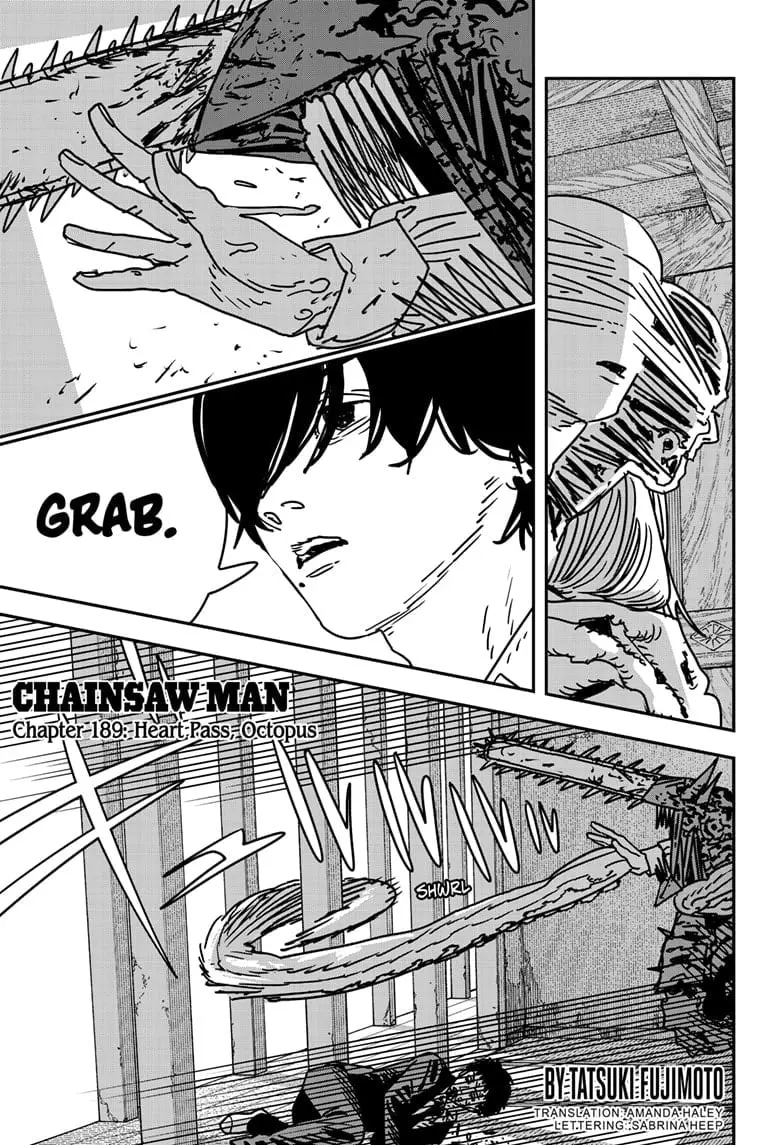 Chainsaw Man Manga, chapter 189, page 1