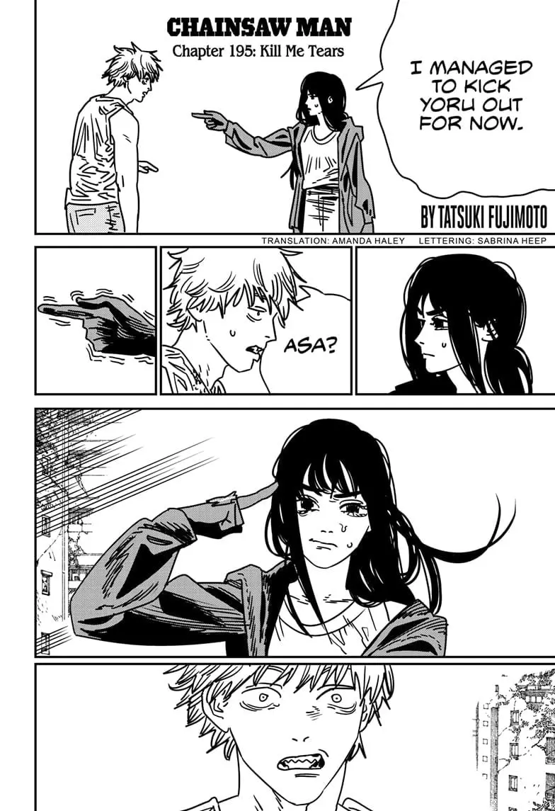 Chainsaw Man Manga, chapter 195, page 1