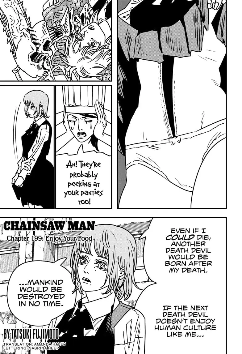 Chainsaw Man Manga, chapter 199, page 1