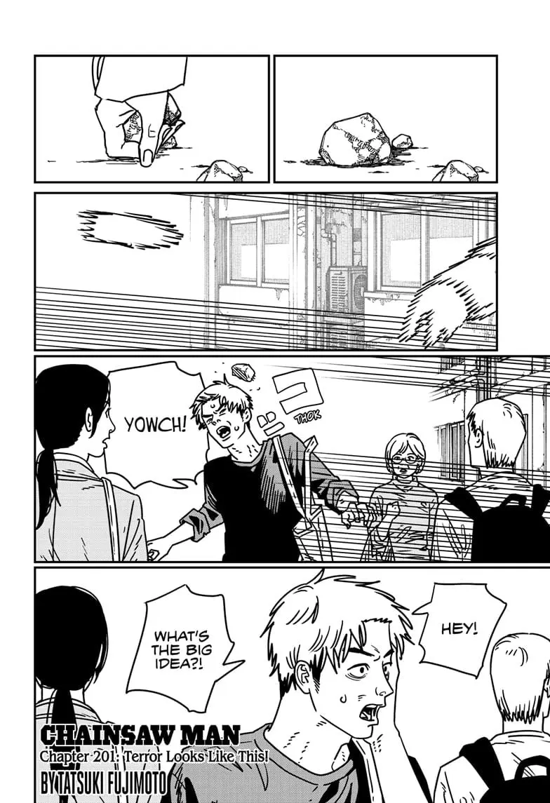Chainsaw Man Manga, chapter 201, page 1