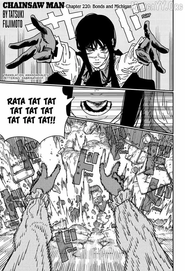 Chainsaw Man Manga, chapter 220, page 1