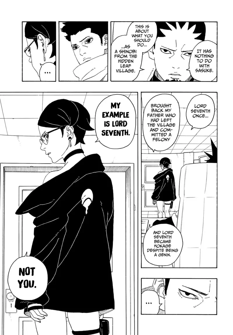 Boruto Two Blue Vortex Manga, chapter Array, page 7