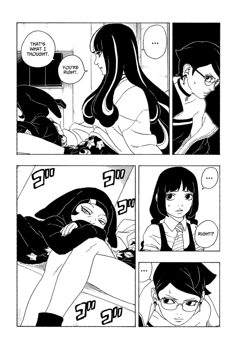 Boruto Two Blue Vortex Manga, chapter Array, page 18