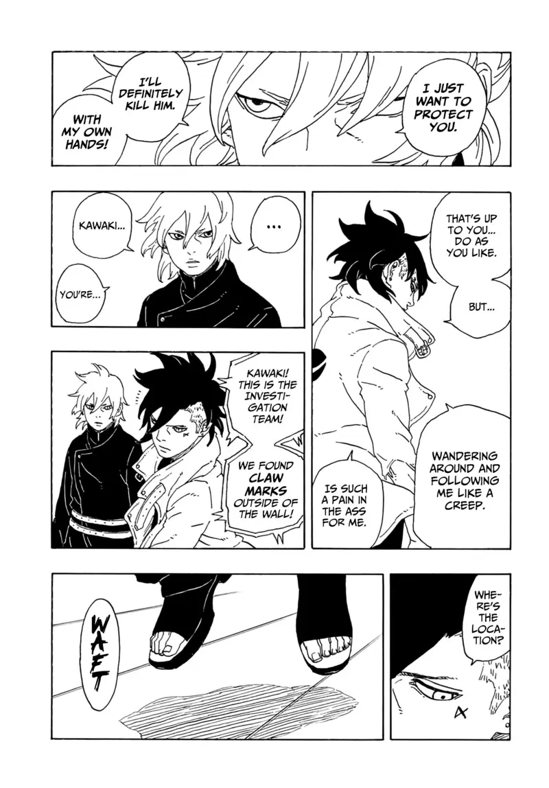 Boruto Two Blue Vortex Manga, chapter Array, page 21