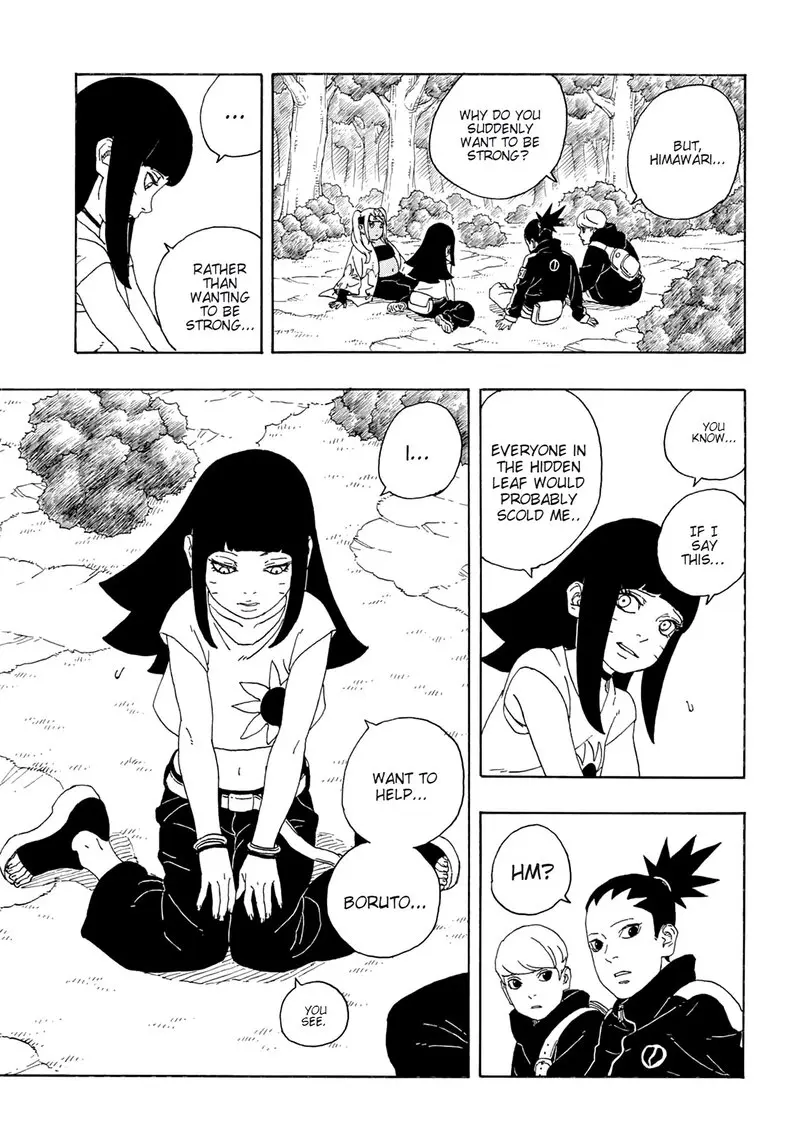 Boruto Two Blue Vortex Manga, chapter Array, page 29